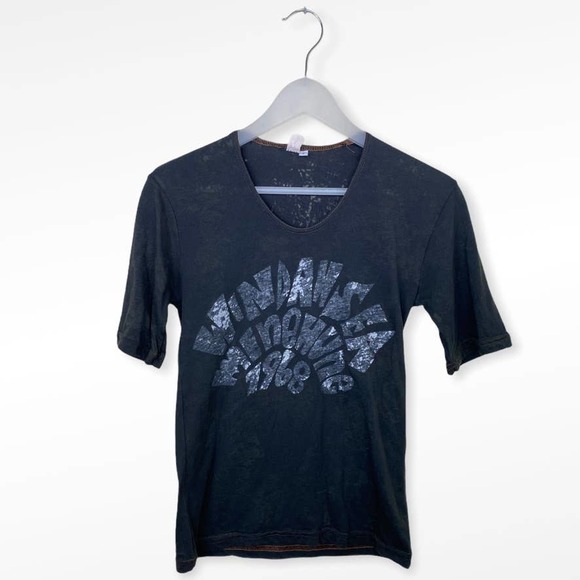 M F Clothing Company Burnout Tee Size Small - Picture 3 of 8